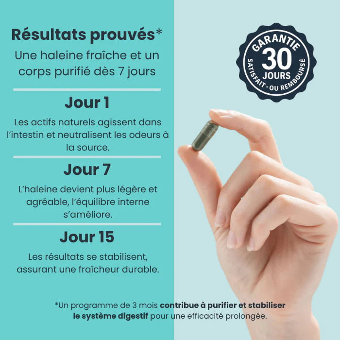 Deos | Complément anti-odeur